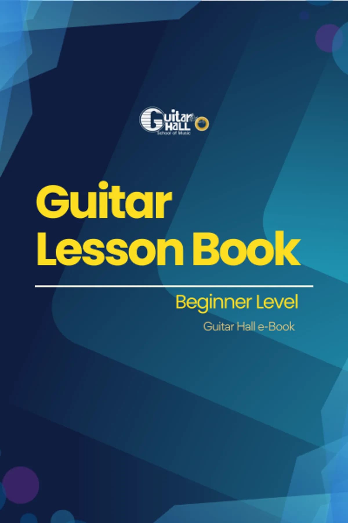 Guitar Lesson Book - Begeinner